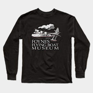 Foynes Flying Boat Museum Aviation Vought Sikorsky VS44 Long Sleeve T-Shirt